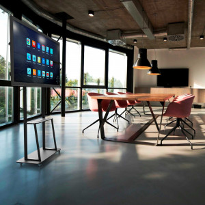 Interaktive Tafel mit Kamera - 55" Touchscreen - Smart board - Android + Windows