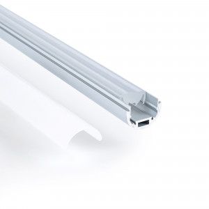 Aluminiumprofil für LED-Streifen ≤ 13mm - Oberfläche - ø 28mm - 2 Meter