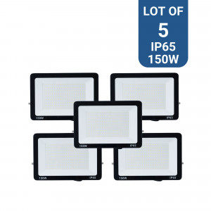 Pack x 5 - LED-Außenstrahler - 150W - 95lm/W - IP65