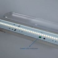 LED-Feuchtraumleuchte / Notlicht - CCT - 150cm - Anschließbar - 55W - IP65