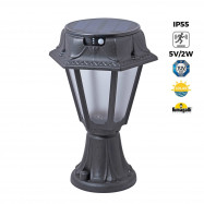 MINILOT/ROSETTA" Solar-Straßenlampe mit PIR-Sensor - 3 Betriebsarten - CCT