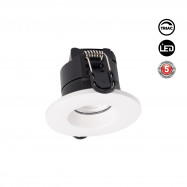 CCT LED-Einbaustrahler - 6W - TRIAC dimmbar - Ø68mm - IP65 - Weiß