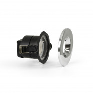 CCT LED-Einbaustrahler - 6W - TRIAC dimmbar - Ø68mm - IP65 - Chrom