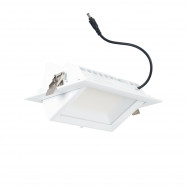 Rechteckiger LED-Einbaustrahler - Schwenkbar - CCT 60W - Weiß - 100° LIFUD-Treiber