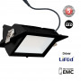 Rechteckiger LED-Einbaustrahler - Schwenkbar - CCT 60W - Schwarz - 100° LIFUD-Treiber