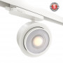 Runder LED CCT 3-Phasen-Schienenstrahler – 35W – ZOOM 15º-45º – CRI 90