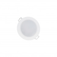 LED-Außen-Einbaustrahler - 5W - 3000K - IP65 - TRIAC dimmbar - Austauschbarer Zierrahmen - Ø68mm