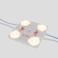 Quadratisches LED-Modul für Beschilderung - 3,6W - 220V AC - IP65 - 165º - 4000K