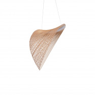 Holz Pendelleuchte im Design „Bogam 40“ – 14W – Ø 40cm