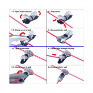 T-Schnellverbinder für 1 Kabel - 0,34~0,78 mm² - 300V / 9A