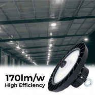 LED-UFO-Hallenstrahler – 150W - CCT – 170lm/W – LIFUD Treiber – IP65 – 5 Jahre Garantie