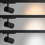 Architektonischer LED CCT 3-Phasen-Schienenstrahler - 20W - CRI 90 - KGP Driver