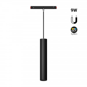 Hängescheinwerfer für Magnetschiene 48V - CCT - 9W - RF 2.4GHz - Mi Light