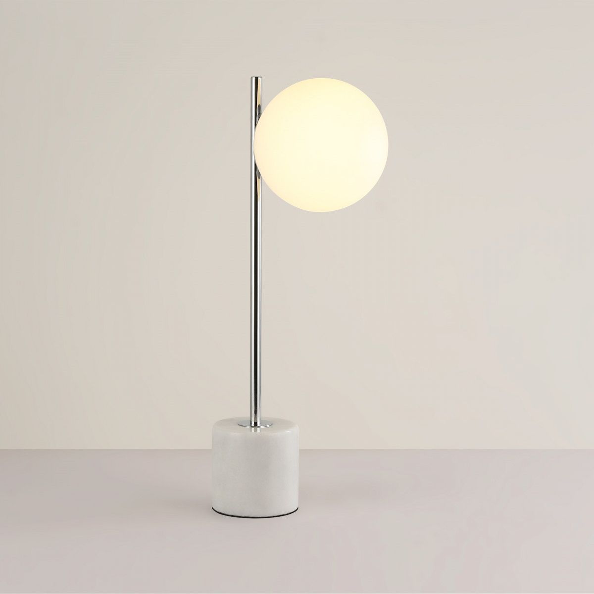 Kristallkugel Tischlampe "LICRU" - E27 - Ø 15cm