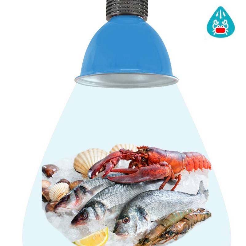 30W LED-Dunstabzugshaube speziell für Fisch- und Meeresfrüchtegeschäfte.