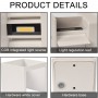 Wall light "KURTIN" 6W dimmable light opening