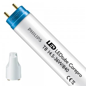 Tube Neon LED 18W 120cm T8 Glass Blanc Neutre 4500k - Projecteur LED Shop