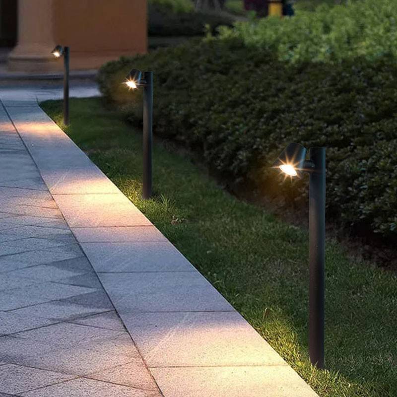 Buy Outdoor LED Lighting GU10 Steel Bollard GU10 IP44