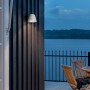 ALBA" LED outdoor wall sconces LED GU10 bulb included