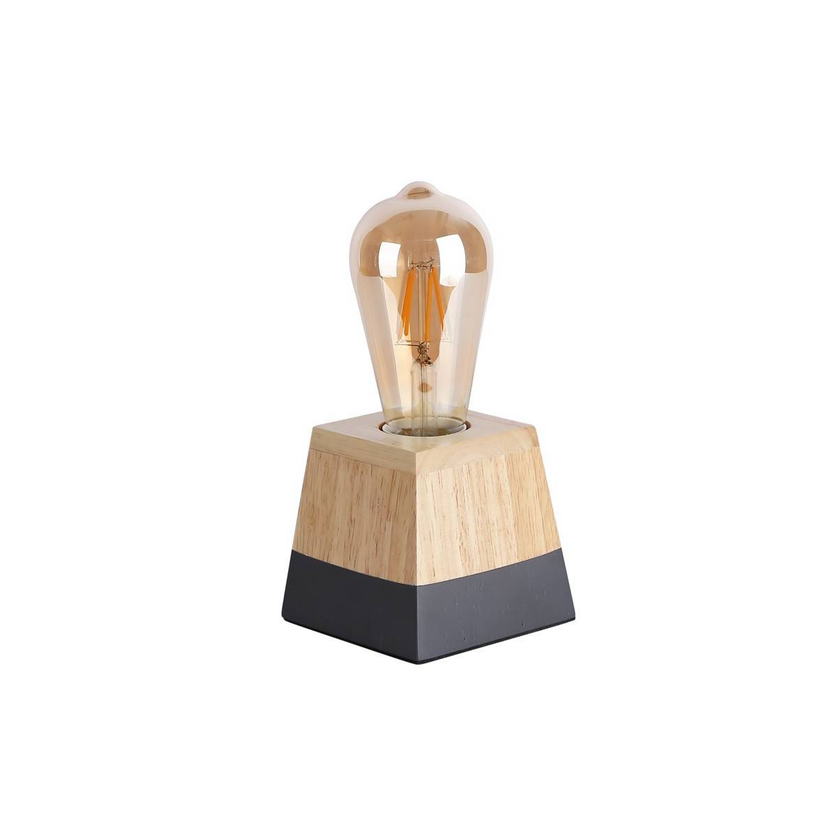 Wooden table lamp "LAKA".