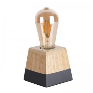 Wooden table lamp "LAKA".