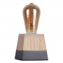 Wooden table lamp "LAKA".