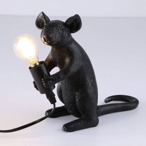 Resin mouse table lamp "MOUSE".