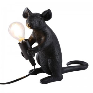 Resin mouse table lamp "MOUSE".