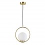 Crystal ball ceiling pendant lamp "KATE".