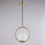 Crystal ball ceiling pendant lamp "KATE".