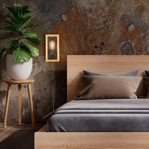 Montse" Wall Light with Socket - E27