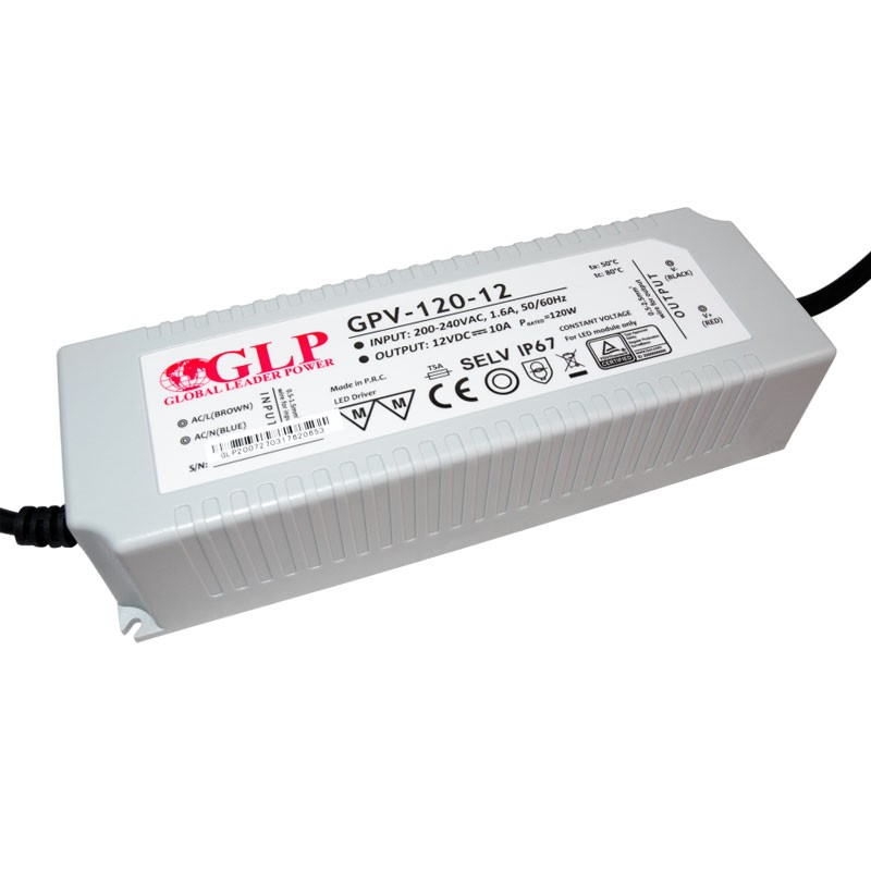 120W 12V LED Power Supply - LPG