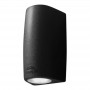 Fumagalli MARTA 90 Indoor/outdoor wall lamp Black, 1 lampholder GU10