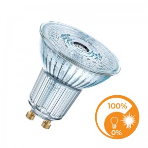 PARATHOM PRO PAR16 PAR16 50 GU10 36° 6W 2700K bulb