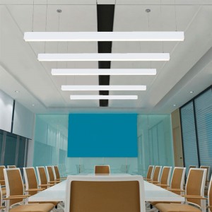 Linear LED pendant luminaire 120cm 40W 3400lm