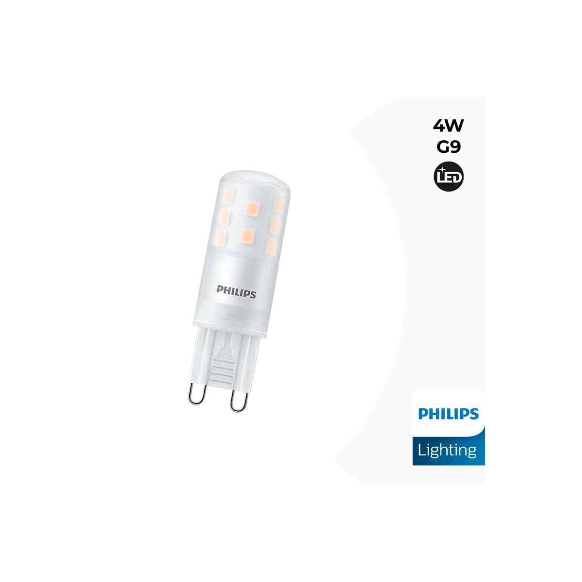 Dimmable G9 bulb 4W 480 lumens