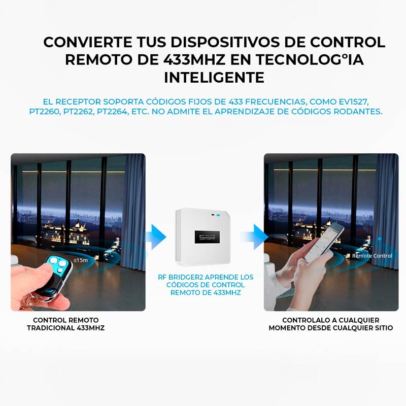 Sonoff RF Bridge R2 433MHz RF-WiFi Bridge