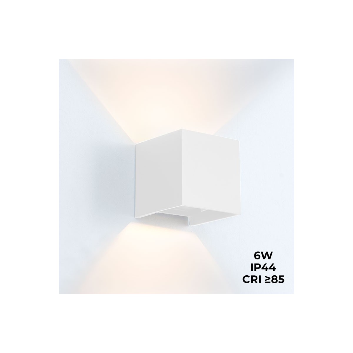 Wall light "KURTIN" 6W dimmable light opening