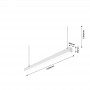 Linear LED Lamp 40W 120cm CCT 3200lm