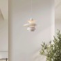 White Pendant Counter Lamp