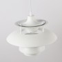 White Design Pendant Lamp "YOHAN" E27