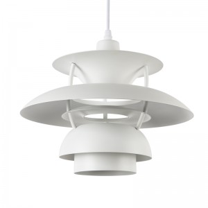 White Design Pendant Lamp "YOHAN" E27