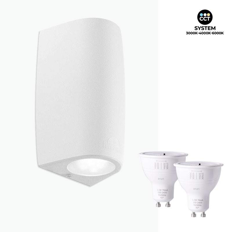 Wall light LED up &amp; down FUMAGALLI MARTA GU10 2x3,5W