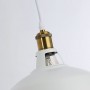 Industrial retro pendant lamp "MANACOR" with metal dome