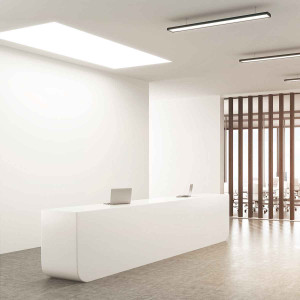 Recessed LED Panel - 120X60cm - DALI dimmable - 72W - UGR19