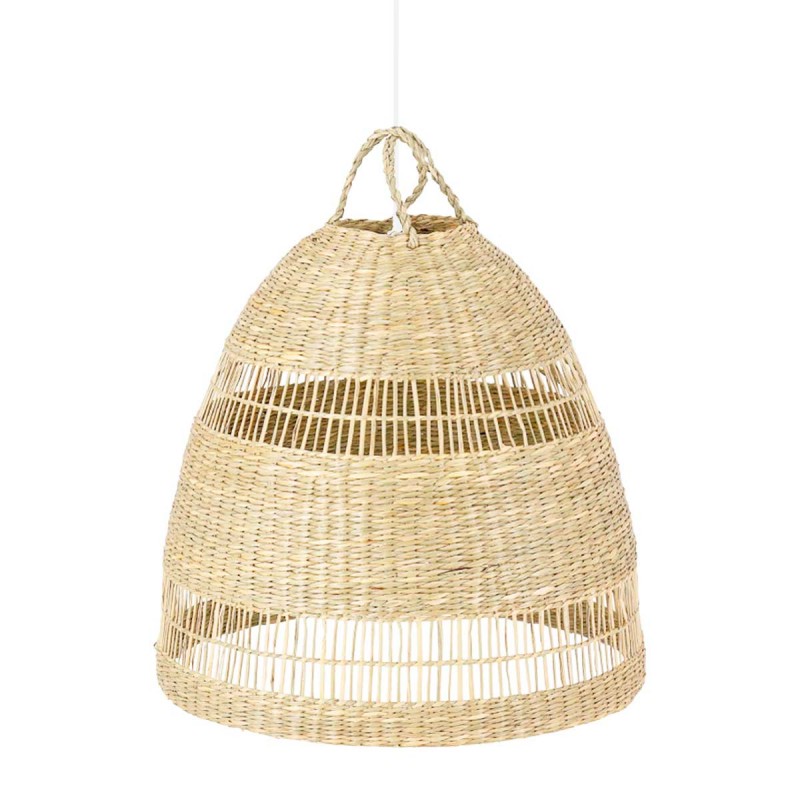 Wicker pendant lamp "IKKEN".