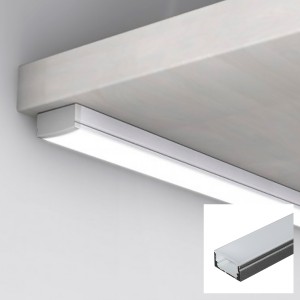 aluminum profile for surface led strip 17x8mm