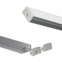 aluminum profile for surface led strip 17x8mm