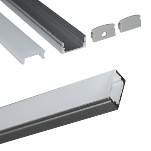 aluminum profile for surface led strip 17x8mm