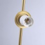 Crystal ball pendant light "HERMI" - E27